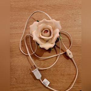 Pink Rose Night Light